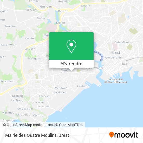 Mairie des Quatre Moulins plan