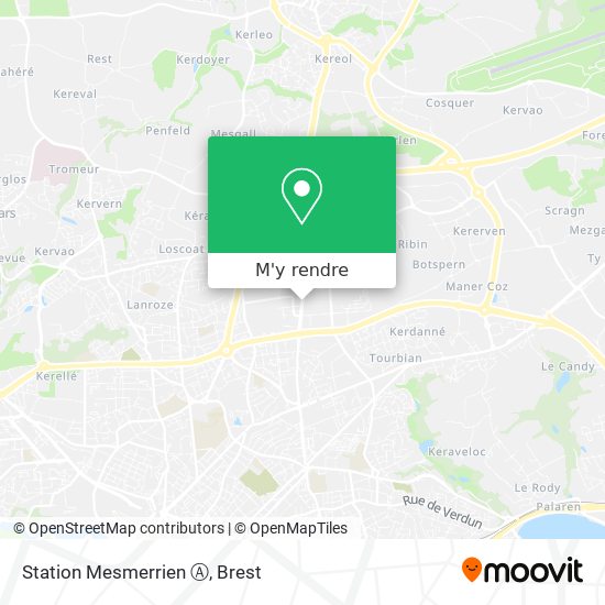 Station Mesmerrien Ⓐ plan