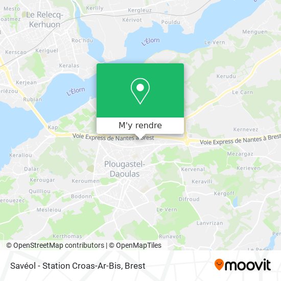 Savéol - Station Croas-Ar-Bis plan