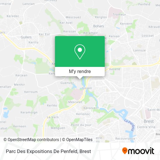 Parc Des Expositions De Penfeld plan