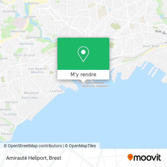 Amirauté Heliport plan