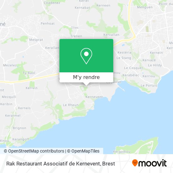 Rak Restaurant Associatif de Kernevent plan