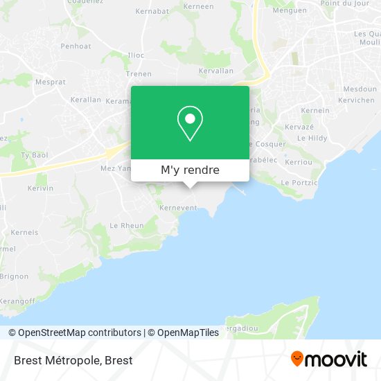 Brest Métropole plan