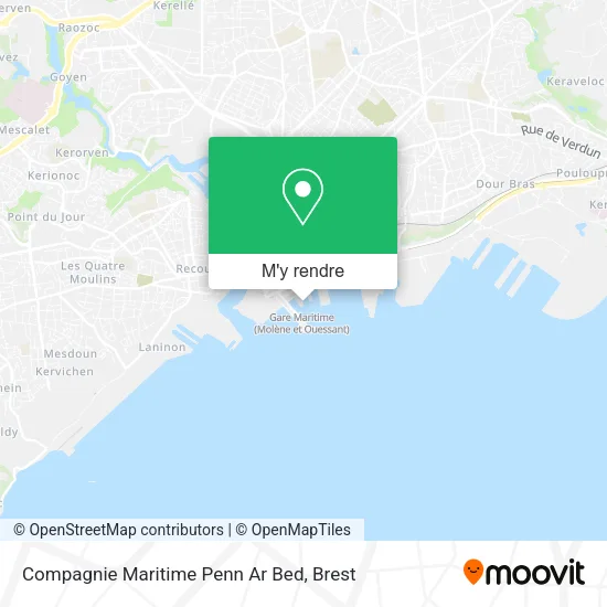 Compagnie Maritime Penn Ar Bed plan