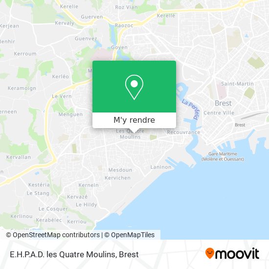 E.H.P.A.D. les Quatre Moulins plan