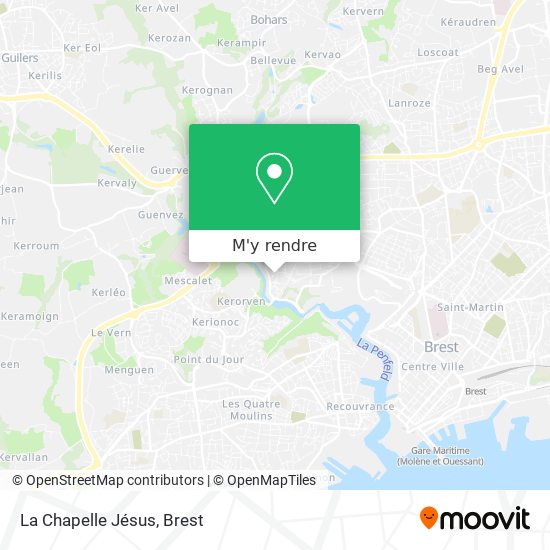 La Chapelle Jésus plan