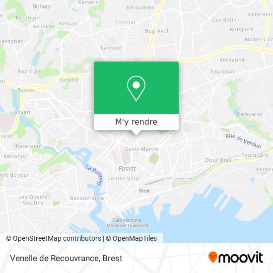 Venelle de Recouvrance plan