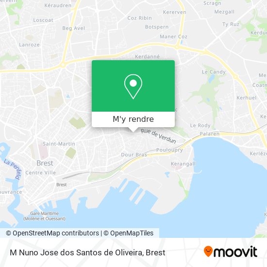 M Nuno Jose dos Santos de Oliveira plan