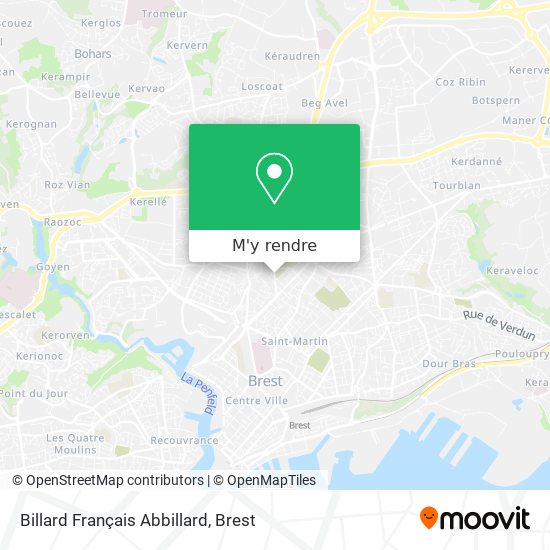 Billard Français Abbillard plan