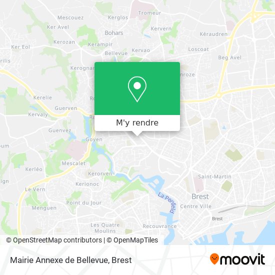 Mairie Annexe de Bellevue plan