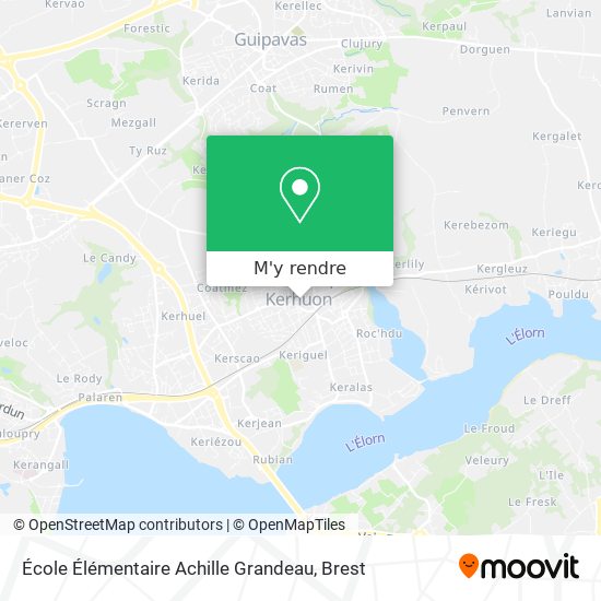 École Élémentaire Achille Grandeau plan
