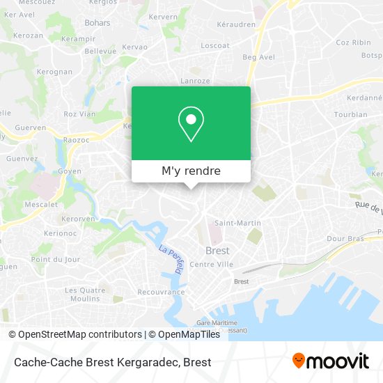 Cache-Cache Brest Kergaradec plan