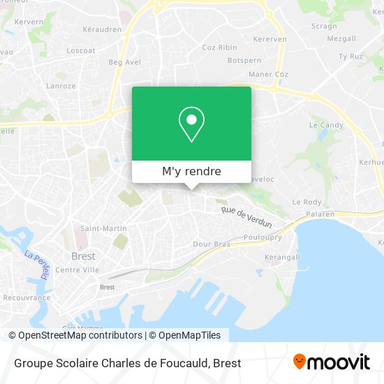 Groupe Scolaire Charles de Foucauld plan