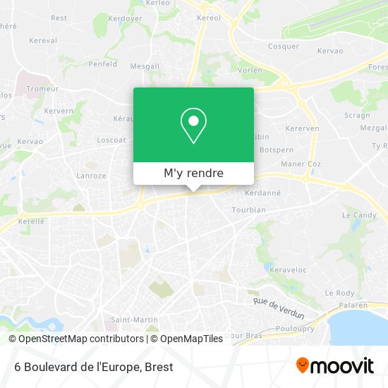 6 Boulevard de l'Europe plan