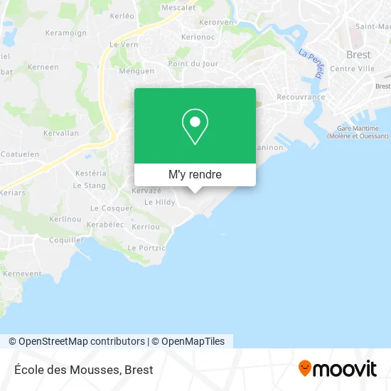 École des Mousses plan