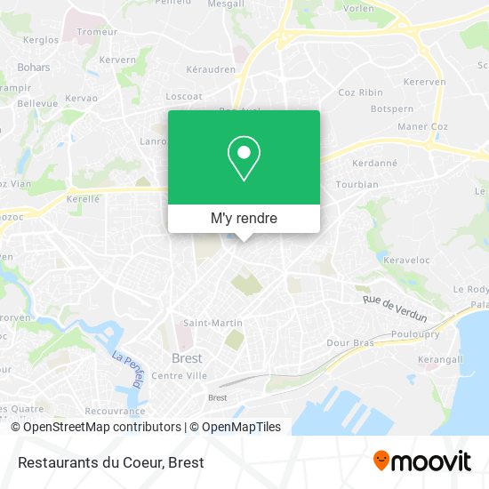 Restaurants du Coeur plan