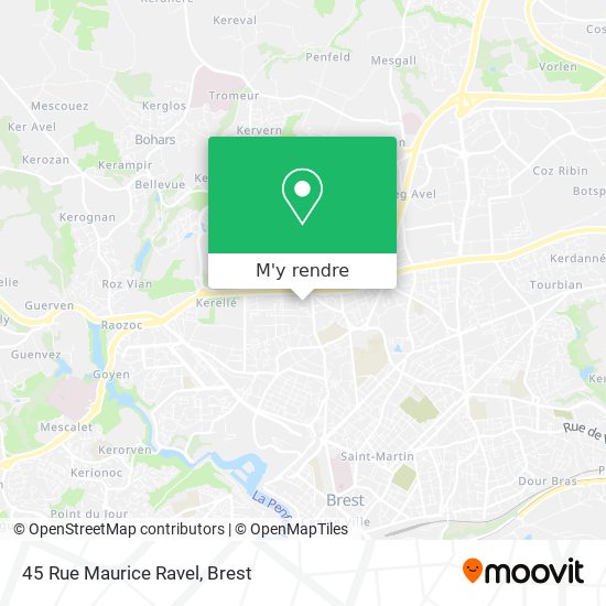 45 Rue Maurice Ravel plan