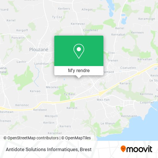 Antidote Solutions Informatiques plan