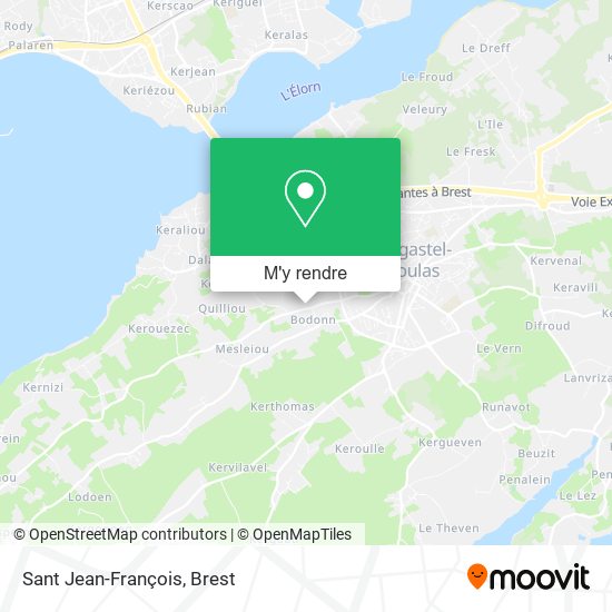 Sant Jean-François plan