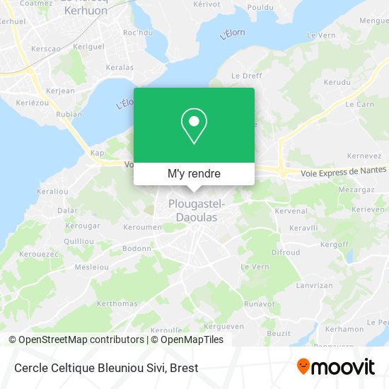 Cercle Celtique Bleuniou Sivi plan