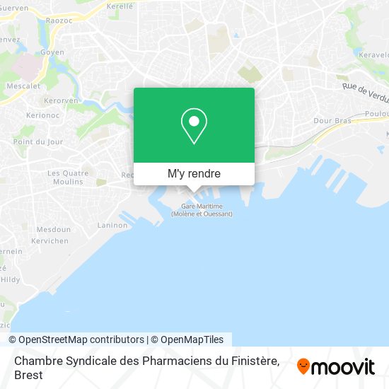 Chambre Syndicale des Pharmaciens du Finistère plan