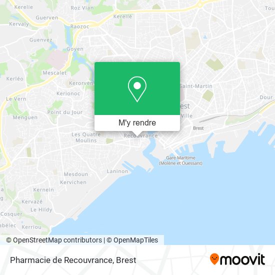 Pharmacie de Recouvrance plan