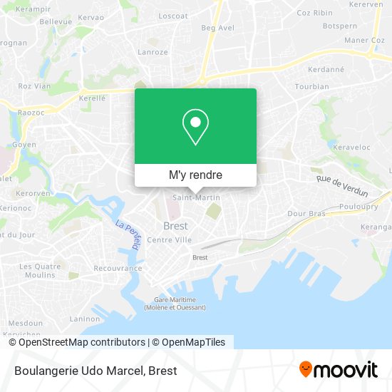 Boulangerie Udo Marcel plan