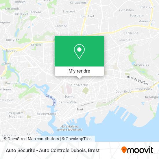 Auto Sécurité - Auto Controle Dubois plan