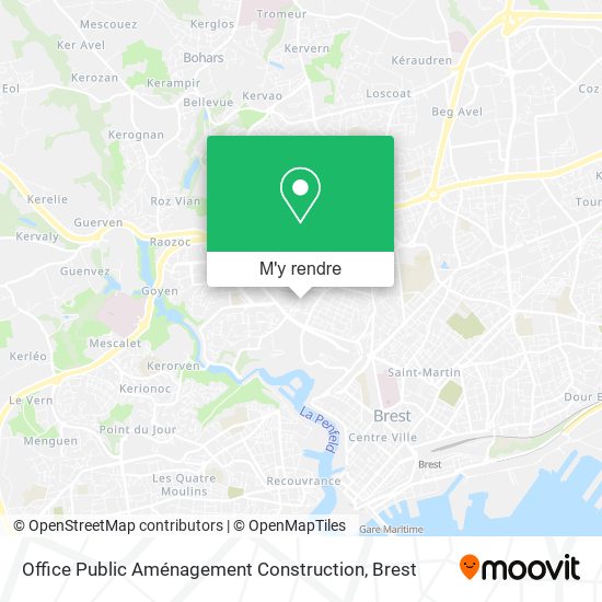 Office Public Aménagement Construction plan