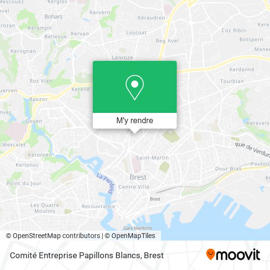 Comité Entreprise Papillons Blancs plan