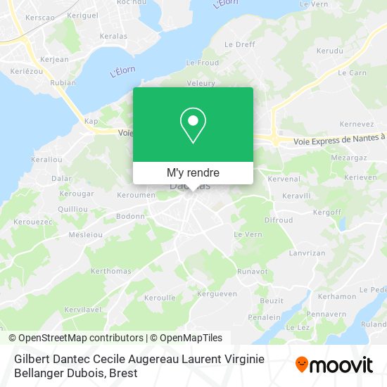 Gilbert Dantec Cecile Augereau Laurent Virginie Bellanger Dubois plan
