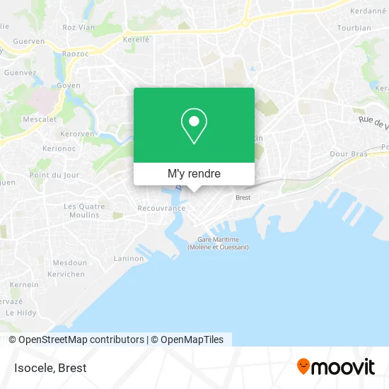 Isocele plan