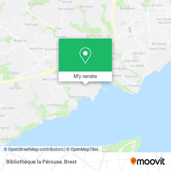 Bibliothèque la Pérouse plan