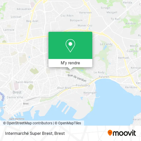 Intermarché Super Brest plan