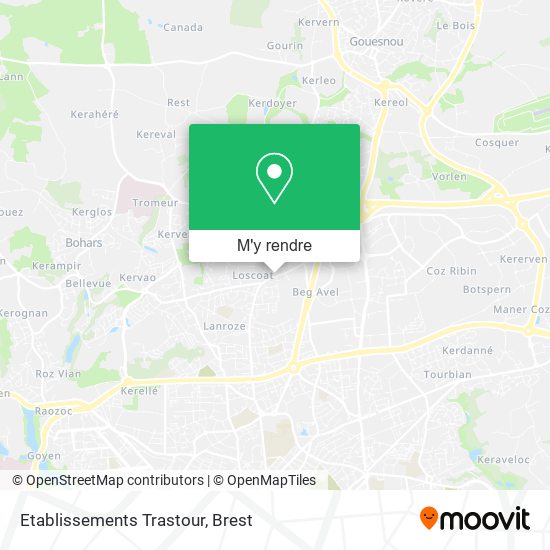 Etablissements Trastour plan