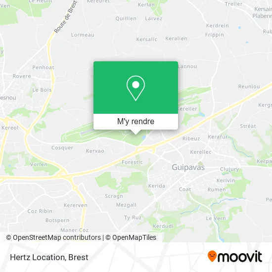 Hertz Location plan