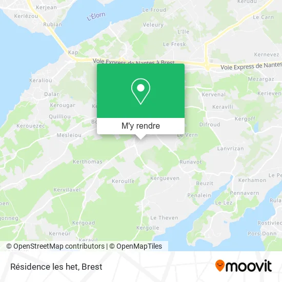 Résidence les het plan