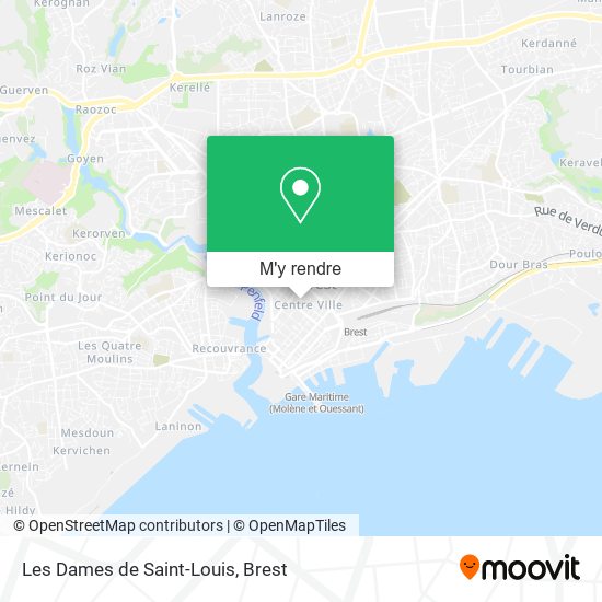 Les Dames de Saint-Louis plan