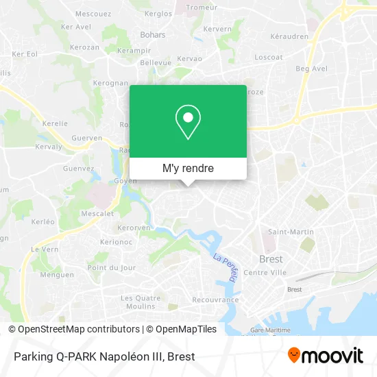 Parking Q-PARK Napoléon III plan