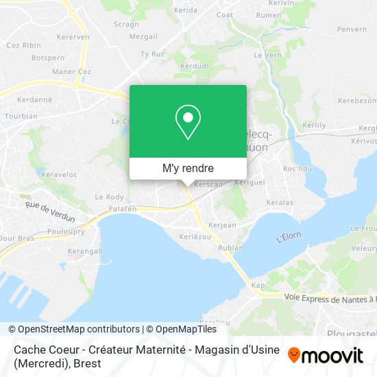 Cache Coeur - Créateur Maternité - Magasin d'Usine (Mercredi) plan