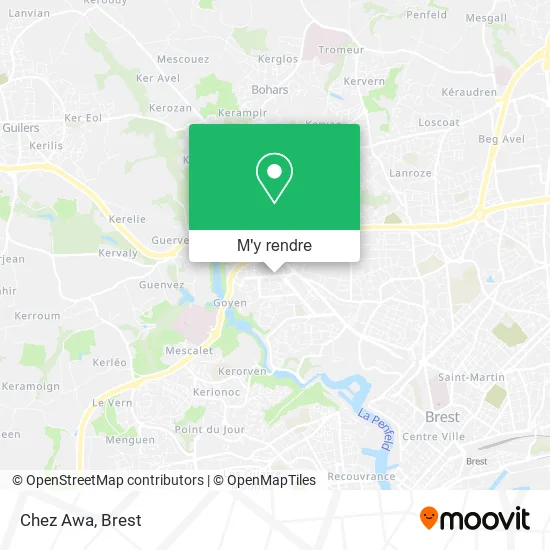 Chez Awa plan