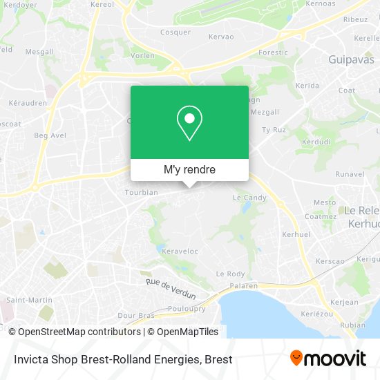 Invicta Shop Brest-Rolland Energies plan