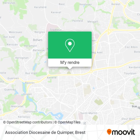 Association Diocesaine de Quimper plan