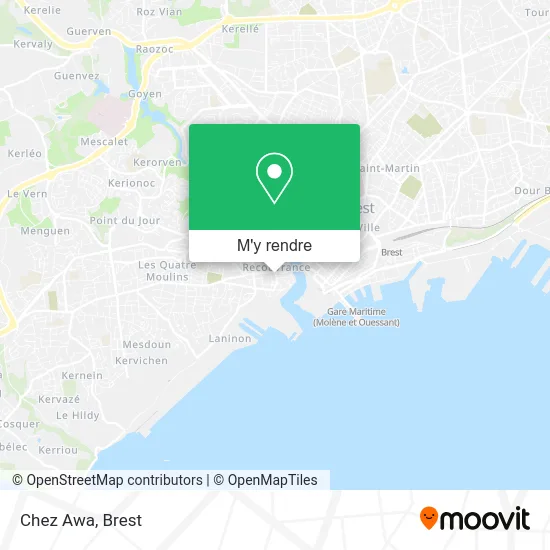 Chez Awa plan