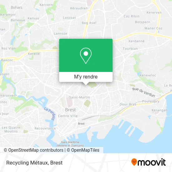 Recycling Métaux plan