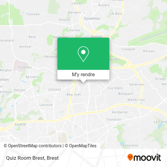 Quiz Room Brest plan