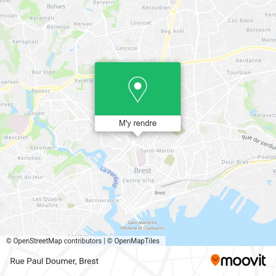 Rue Paul Doumer plan