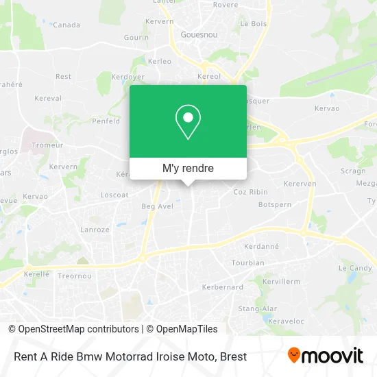Rent A Ride Bmw Motorrad Iroise Moto plan
