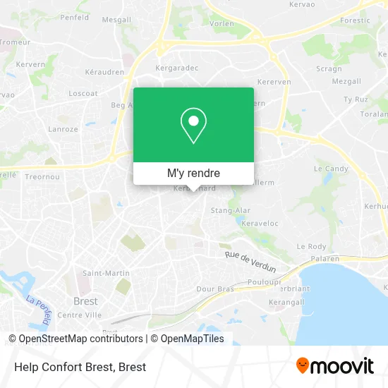 Help Confort Brest plan