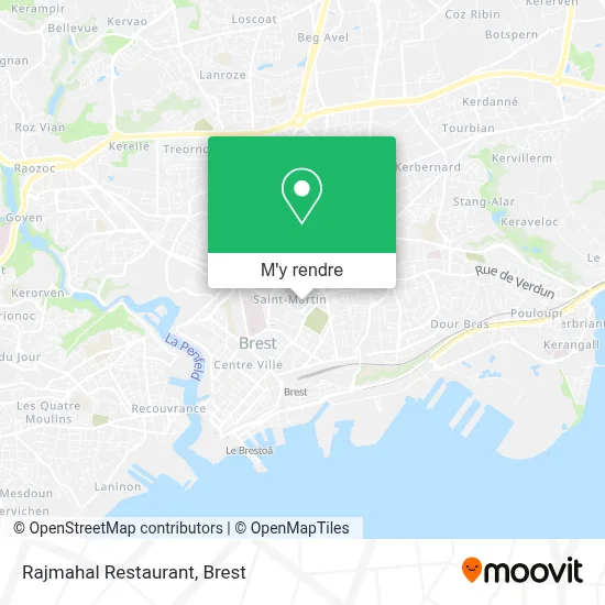 Rajmahal Restaurant plan